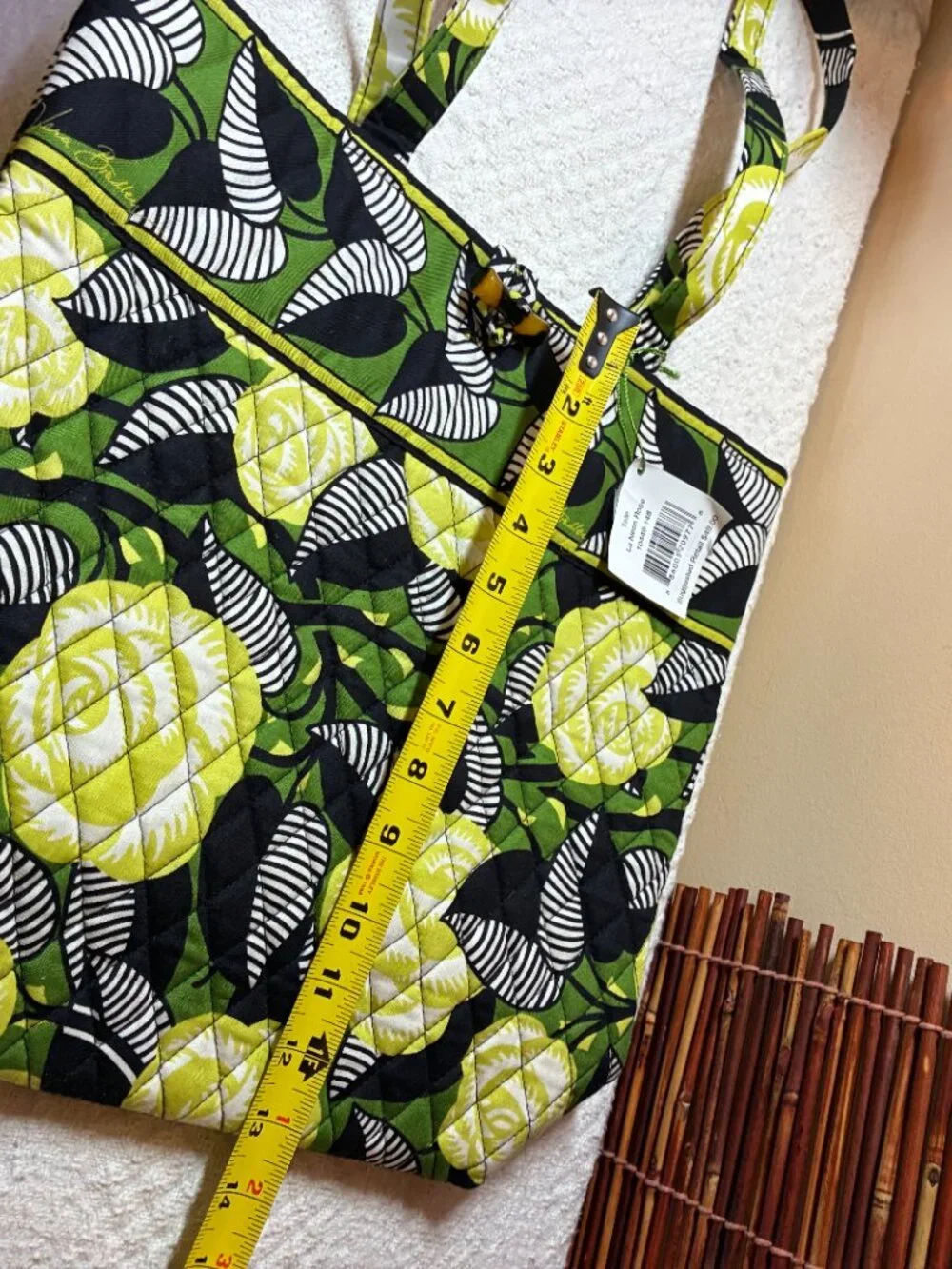 NWT Vera Bradley La Neon Rose Tote Bag
